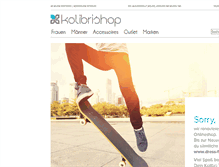Tablet Screenshot of kolibrishop.com